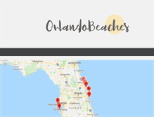 Tablet Screenshot of orlandobeaches.com